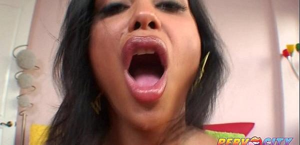  PervCity Indian Priya Rai Oral Overdose